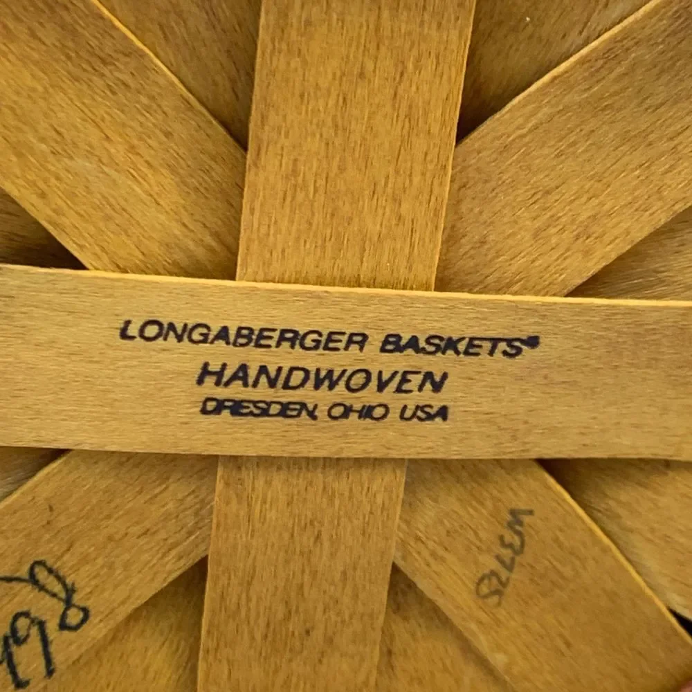 Longaberger authentic handwoven